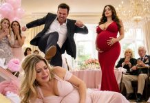 I was eight months pregnant with our precious child when my husband walked into a baby shower with his 22-year-old mistress. When I asked him to leave, he punched me in the stomach and shoved me into a gift table. “She’s carrying the real heir,” he snarled, while his millionaire parents applauded as if I deserved to fall.