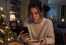 THIS CHRISTMAS, MY BROTHER HOSTED DINNER TO INTRODUCE HIS FIANCÉE TO THE FAMILY. MY DAD BANNED ME: “DON’T COME.” THEN HE ADDED: “A SINGLE MOM AND A 5-YEAR-OLD KID DON’T BELONG AT EVENTS LIKE THIS.” I DIDN’T BEG. I JUST SET THE TABLE FOR TWO AND SANG CAROLS IN A WHISPER. UNTIL THERE WAS A KNOCK—AND MY GRANDPARENTS WALKED IN.