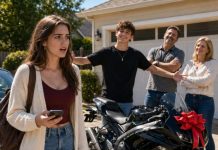 While I Was Away At College, My Parents Emptied My Savings Account To Pay For My Brother’s New Motorbike. When I Came Home, Dad Smirked, “You Should Be Proud To Help Him Out.” I Laughed, And He Snapped, “What’s So Funny?” His Face Fell When I Said, “Because That Account They Took From Was…”