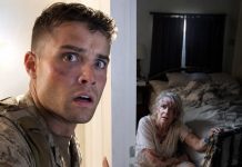 When I came home from deployment, my wife whispered to the neighbors, “His mother has dementia—she hurts herself.” But Mom was locked in a dark bedroom, bruised, fully lucid, and terrified. I smiled, played along, and secretly recorded my wife bragging, “No one will trust that old woman.” The next morning, I handed the psychiatrist my evidence instead of Mom’s file—and watched my wife leave in handcuffs while Mom finally came home with me.