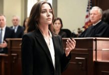 The entire courtroom laughed when Judge Vale pointed at me and said, “Win this case, Ms. Cross, and I’ll resign.” He thought I was just a desperate daughter trying to save my mother’s diner. I calmly placed a small speaker on the table and replied, “You should’ve written your resignation yesterday.” Then I pressed play—and his own voice revealed the crime that would destroy him.