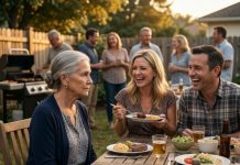 “‘If I disappeared tomorrow, nobody would even notice,’ my daughter-in-law joked at the backyard barbecue. My son laughed beside her, and everyone waited for me to get angry. Instead, I looked her in the eyes and whispered, ‘Challenge accepted.’ That night, I packed my bags, cut every connection, and vanished without a trace. They thought they had lost a helpless old woman… until one year later, they discovered who they had really abandoned.”