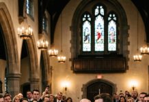 As my fiancé slipped my wedding ring onto his childhood best friend’s finger, he smirked and whispered, “Behave yourself, or I’ll marry her instead.” The entire chapel waited for me to break down in tears. Instead, I smiled, looked him straight in the eyes, and calmly replied, “Go ahead.” What happened next didn’t just stop the wedding—it exposed a betrayal that neither of them ever thought I would uncover.