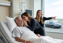 The doctor said I had only three days to live. Then my wife squeezed my hand, smiled, and whispered, “Finally… three more days, and everything will be mine.” My stepdaughter laughed, “I’m taking his Aston Martin.” They walked away believing I was already dead. They never imagined the next phone call I made would destroy every plan they had ever made.