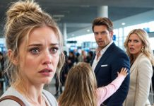 Volví al país después de ocho años, convencida de que el pasado estaba enterrado. Pero en el aeropuerto, mi hija soltó mi mano y corrió hacia un desconocido. —¡Mamá, ese hombre tiene mis mismos ojos! Él se quedó pálido al verme y susurró: —¿Esa niña… es mi hija? Antes de que pudiera responder, apareció una mujer con un anillo de bodas y gritó mi nombre. Entonces comprendí que nuestro reencuentro no había sido casual…
