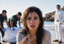 «La playa estaba demasiado silenciosa. Cuando levantaron el cuerpo de la hija del administrador costero, vi los hematomas morados que se escondían bajo su bikini y sentí que aquello no era un simple accidente. “¡Alguien la mató!”, grité, pero todos bajaron la mirada. Entonces encontré una pequeña pulsera ensangrentada entre la arena… y reconocí de inmediato a quién pertenecía. En ese instante supe que yo podía ser la próxima víctima.»