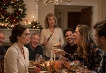 “You’re thirty and still single? Christmas must be lonely when nobody wants you,” my sister mocked as the whole table laughed. Mom calmly said, “She’s only joking.” I put down my glass and smiled. “Don’t worry about me. I’ve been married for four years—to the man who owns your bakery’s debt.” My mother froze with the bread knife in her hand, but my brother-in-law’s terrified face revealed an even darker secret.