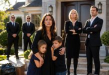 When my husband was buried, his family didn’t shed tears—they changed the locks. “You and those kids were never real family,” his mother hissed, tossing our bags onto the street. I slept in my car that night, holding my children as they cried. But three days later, the lawyer opened the will and froze. “Wait… did none of you read the second page?” Then he said my husband’s final words…