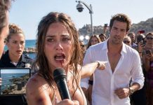 Los moretones aún ardían en mi piel y la sangre seguía fresca en mis labios cuando escapé en bikini hacia la multitud. Le arranqué el micrófono al presentador y grité: «¡Policía marítima, revisen las cámaras de la playa! Ese hombre intentó matarme». Mi novio apareció entre la gente, pálido, jurando que yo estaba loca. Entonces una agente miró la grabación y susurró: «Esto no fue una agresión… fue algo mucho peor».