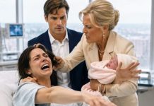 Hours after a life-threatening C-section, I woke to find my mother-in-law lifting my newborn daughter from the hospital bassinet. “Another useless girl,” Beatrice sneered. “You’ve lost your place in this family.” My husband stood silently as she forced custody papers toward me. I didn’t cry. I simply reached beneath my pillow for the DNA results that could erase their entire bloodline from the family fortune.