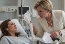 My heart monitor went black as Vivian tore my medical charts into pieces. “No son means no inheritance, you useless peasant,” she hissed, slapping me while my husband stood frozen beside the bed. I tasted blood but refused to cry. Instead, I stared at the hidden camera inside the wall clock—because my father, the state governor, had just heard every word.