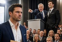 For ten years, I turned my father’s failing company into a billion-dollar empire. Then, before hundreds of shareholders, he handed the CEO title to my brother. “You’re nothing but a low-level employee,” he sneered. I walked to the podium, opened a sealed folder, and said, “Then explain why I own the controlling interest.” His face drained of color—but that was only the first secret I revealed.