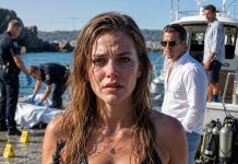 «¡No puede ser… éramos seis!», grité cuando contamos al grupo al salir del mar. Horas después la encontramos flotando cerca de las rocas, pálida y con el cuerpo cubierto de moretones ocultos bajo el bikini. Todos repetíamos que había sido un accidente… hasta que un policía me miró fijamente y dijo: «No se cayó. Alguien quiso que nunca regresara». En ese instante comprendí que el verdadero horror apenas comenzaba.