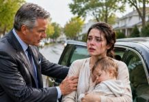 They thought I was just a tired wife with no money, no power, and nowhere to go. My mother-in-law stole my car. My husband watched me limp away with our sick son. But what they didn’t know was simple: the house was mine, the car was mine, and every cruel word had been recorded. By midnight, the locks were changed—and so was my life.