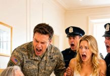 “Please… I didn’t do this!” I shouted as the officers dragged my wife away, while my mother trembled on the bed, covered in bruises. Every eye in the room turned to me like I was the monster. But then my mother whispered seven words that froze everyone in place: “He’s protecting the wrong person… not me.” In that instant, my entire world shattered—and the real nightmare was only beginning.