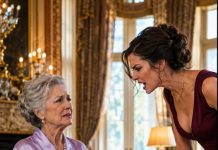 My daughter-in-law thought the wheelchair made me harmless. “Sign the house over, Eleanor,” she hissed, leaning close enough for me to smell her perfume. “No one will believe a confused old woman.” I lowered my eyes, letting my trembling hand touch the blanket across my knees. She smiled—until I pressed the hidden recorder and whispered, “Then let’s see what the police believe.”