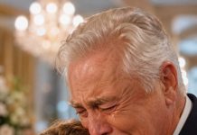 “‘Grandpa… is it really you?’ the little girl whispered, her trembling voice freezing the entire wedding hall. My heart stopped the moment I saw the birthmark on her wrist—the same one my missing granddaughter had five years ago. But when I rushed to hold her, someone screamed, ‘Don’t let him take her! She doesn’t know the truth!’ That was the moment I realized my family hadn’t just lost my granddaughter… someone had stolen her—and buried a horrifying secret for five long years.”
