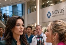 The reporter shoved her phone in my face, her livestream numbers climbing as she smiled like she had already won. “America deserves to know how a fake billionaire bought her way to the top,” she sneered. Behind her, a shadowy man in a black SUV gave a small nod. I stayed calm, folded my hands, and whispered, “You should’ve checked who owns your network.” Her smile vanished when the comments suddenly exploded.