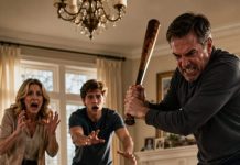 “‘Sell the house! I need the money now!’ my father roared, swinging the baseball bat before I could even answer. The crack of wood against my ribs stole my breath, and I collapsed onto the living room floor—the same floor of the home I had worked for years to buy. As blood stained the hardwood, I thought the nightmare was over… until I heard what he planned to do next.”