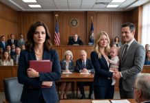 “Family protects family,” my mother told the judge, asking him to force me to finance my husband and sister’s betrayal. My sister smiled, certain their fake clinic records and dead notary’s seal would survive. I calmly placed one binder before my attorney. “What’s that?” my husband whispered. I looked at the millions he had stolen through a shell company. “Your confession,” I said. Minutes later, court security locked the doors—and nobody from my family was allowed to leave.