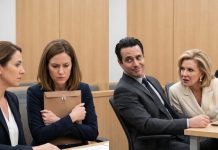 “My mother-in-law leaned across the courtroom and hissed, ‘After the divorce, you’ll be sleeping under a bridge.’ My husband smirked. ‘And don’t expect me to visit.’ I said nothing. I simply slid one final document across the table. The judge read the first page, stopped, and stared at them. ‘Is this signature yours?’ he asked. Their faces turned white. They thought they had taken everything from me—but they had no idea what I had discovered.”