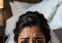 I slipped beneath our wedding bed to retrieve my engagement ring—then froze as my fiancé’s voice cut through the silence. “After the ceremony, she’ll sign everything over… and if she asks too many questions, she’ll disappear just like the first one.” My heart stopped. The ring was in my hand, but suddenly, surviving my own wedding became far more important than saying, “I do.”