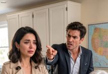 I tightened my grip on my baby and rolled my suitcase toward the front door when my mother-in-law suddenly cried, “Please… don’t leave us!” My husband grabbed my wrist, his voice shaking. “We made a terrible mistake. Come home.” Funny—only now, when the house was falling apart without me, did they realize my worth. But after everything they had done… did they deserve a second chance?