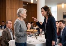 I never imagined my own daughter-in-law would point at me and shout, “Security! Get this pauper away from our table!” She had no idea I was the woman who owned the company where she proudly worked as a regional director. I stayed silent, handed over my ID, and watched every face in the room change. But what happened after that dinner shocked even me… and changed our family forever.