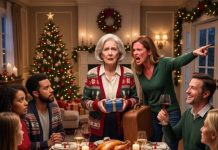 “Don’t come crawling back when your money runs out!” my daughter shouted as I left our Christmas dinner in tears. Her husband locked the door behind me and announced, “By New Year’s, this house will be ours.” Three days later, my phone rang nonstop. Their cards had stopped working, police had seized their moving truck, and a sheriff stood outside the house. But the worst surprise was still waiting inside my attorney’s folder.