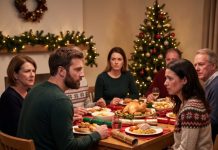 At Christmas dinner, I watched my mother slap my wife in front of everyone and say, “You’ll always be trailer trash. Take your daughter and leave my house.” Nobody defended her. Nobody moved. So I made a choice that shocked my entire family. I packed our bags and walked away. But the next morning, my mother called me crying… and revealed a secret none of us saw coming.