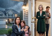 When I found my eleven-year-old daughter shivering on the porch after five hours in the rain, she whispered, “Grandma changed the locks.” My mother finally opened the door and said coldly, “You and your daughter don’t live here anymore.” I swallowed my rage and replied, “Alright.” Three days later, a certified letter arrived. The moment she read the first sentence, her hands began to shake—because the house was never hers to take.