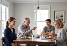 At dinner, Dad slid his keys across the table and said, “Your brother moves into your apartment tomorrow. You owe this family.” My brother laughed, “Pack your fragile feelings, not my room.” I looked at Mom, then at them both, and smiled. “That’s funny,” I said. “Because I moved out last week—and the lease ended this morning.” Then Dad’s phone rang… from my landlord.