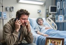 “My parents said, ‘Your other kids aren’t our problem.’ Then my ex-wife laughed over the phone: ‘You’re a broke writer—deal with it.’ A month later, I stood beside my oldest child’s empty hospital bed, shattered and ready to disappear. But I looked at my two younger children and whispered, ‘I’m staying—for you.’ Seven days later, someone pounded on my door. When I opened it, the stranger said one sentence that changed everything…”