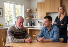 For years, my son believed I was a lonely old widower living on a small pension. So when I announced I was bankrupt, he revealed exactly what he wanted—the house, the land, and eventually my death. “Once he signs, cut the care costs,” he told his wife. What he didn’t know was that I had once investigated financial crimes for the state. By the time he placed the contract before me, investigators were listening behind the wall.