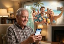 My son looked me straight in the eye and whispered, “Dad… we had to cancel Hawaii. We’re broke.” I believed him—until Facebook showed him sipping cocktails on a Hawaiian beach with his wife’s family. A month later, he asked me for $100,000. I slid an envelope across the table. “Take this instead.” He opened it, his face turned ghost white… and seconds later, he collapsed. But that was only the beginning.