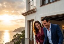 I stood on the cliffside balcony above the private beach, laughing as the ocean glittered below us. “This is the best day of my life,” I whispered, leaning into my husband’s arms. He kissed my hair and smiled too calmly. “You’ll be surprised,” he murmured. Then I saw the locked boat drifting away, my phone gone from my bag, and a second woman stepping out of our villa.