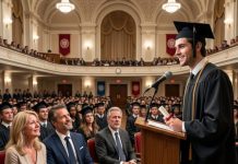 At my son’s McGill graduation, I waited for my name during his speech. He thanked his mother, his professors, and then smiled at my ex-wife’s husband: “Richard, you showed me what it means to have a father who truly invests in my future.” The crowd applauded. I sat there with the $150,000 trust documents in my pocket. Ten minutes after I walked out, his perfect future began to disappear…