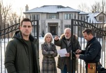 “‘You can’t stop us, Michael. This house belongs to family,’ my father said while holding a fake rental contract beside a locksmith. I looked at the man who forgot me every Christmas and smiled. “Go ahead.” They thought they were taking advantage of the son they abandoned. They never noticed the cameras watching every move, the evidence already collected, and the surprise waiting inside my mansion that would destroy their perfect image forever.