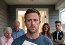 “I froze when my ex-wife whispered, ‘The baby isn’t yours… it’s Logan’s.’ My own brother smirked while my parents stood there without saying a word. In that single moment, I realized I hadn’t just lost my marriage—I had lost my entire family. But none of them could have imagined what would happen after I walked away for good…”