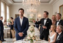 “Don’t worry, he won’t ask you for a job,” my brother joked, making the entire mansion laugh at me. My parents proudly added that I had wasted my life chasing impossible inventions. Then the bride’s father stared at the patent documents, looked at me, and slowly stood. “You’re Dr. Ethan Vale?” Before I answered, a courier arrived with my first $47 million royalty payment. I could have walked away quietly—but my brother had lied once too often, and tonight I was finally going to expose everything.