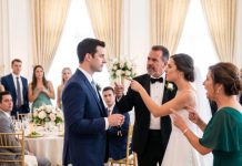 My father’s fist smashed into my face at my sister’s wedding because I refused to sell my Mustang for her “dream honeymoon.” “You selfish disgrace!” my mother screamed as guests applauded my humiliation. My sister smiled like she had already won. I wiped the blood from my mouth, smiled back, and whispered, “Enjoy tonight… because it’s the last day you’ll ever feel untouchable.”