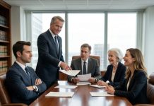My brother looked around the lawyer’s office and declared, “We’ll sell Grandpa’s estate and split it four ways. Obviously, not you.” Everyone laughed as if the decision had already been made. I quietly smiled and said, “Before we celebrate… may I see the current property title?” Seconds later, I placed a notarized document from 2019 on the table—and my mother’s face turned ghost white.
