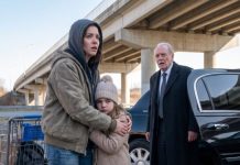 My daughter was shivering beneath the bridge when a black limousine stopped in front of us. An elderly man stepped out, stared at me, and whispered, “You have your mother’s eyes.” I backed away. “Who are you?” His answer stopped my heart. “I’m your grandfather—the man your father told you was dead.” Hours later, inside his mansion, he locked the door and said, “Your father didn’t abandon you. He was hiding what he did to me.”