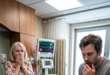 Thirty minutes after giving birth, I expected my husband to cry, kiss our baby, and call us his family. Instead, he stared at our newborn and whispered, “I want a DNA test. That baby might not be mine.” My heart stopped—but I didn’t scream. I picked up my phone and said, “Prepare the divorce papers.” Then my mother-in-law turned white… because she knew the truth he didn’t.