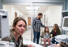 I knew my marriage was over the second I found my husband in another ER bay, holding another woman’s daughter while our son lay shaking behind me. “Brandon?” I whispered, but he didn’t even turn around. My son had almost died, and my husband had made his choice. What I discovered next was worse than the affair.