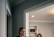 I froze when I opened my son’s bedroom. His toys were gone, his bed had vanished, and a stranger was hanging designer dresses in his closet. She smiled and said, “Your husband told me this room is mine now.” I didn’t scream. I quietly packed our bags, signed the divorce papers, and took my little boy’s hand. Hours later, my husband came home shouting my name… but by then, he had already lost everything that truly mattered.