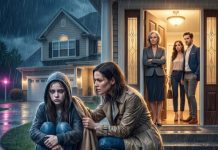 “MY 11-YEAR-OLD DAUGHTER GOT HOME AND HER KEY DIDN’T FIT. SHE SAT FIVE HOURS IN THE RAIN, WAITING. THEN MY MOTHER STEPPED OUTSIDE AND SAID, ‘WE HAVE ALL DECIDED YOU DON’T LIVE HERE ANYMORE.’ I DIDN’T SHOUT. I ONLY SAID, ‘UNDERSTOOD.’ THREE DAYS LATER, MY MOTHER RECEIVED A LETTER…”