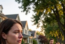“I was six months pregnant when I looked through my bedroom window and saw my husband kissing our next-door neighbor. My heart stopped. I ran outside, clutching my ultrasound photo. ‘Tell me this isn’t what it looks like!’ I screamed. He froze. She stepped back. Then he whispered words that shattered my world even more: ‘You don’t know the whole truth.’ What happened next changed my life forever…”