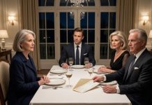 My son-in-law slid a $250,000 check across the table and said, “Take it and stay out of Lily’s life.” His parents smiled, believing they had bought my silence from a poor widow. I examined the company name printed on the check, then quietly sent one photograph. Five minutes later, his phone rang. When he heard that his CEO access had been suspended, he finally asked, “Who are you?”