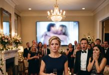 The moment my sister-in-law stood up at my anniversary party, I knew something terrible was coming. “Tell everyone the truth. Who is the man you’re secretly meeting?” she shouted, showing the room fake evidence of my so-called affair. My own family looked at me like a stranger, and my husband stepped away. But while they celebrated my downfall, they had no idea what was waiting inside my phone.